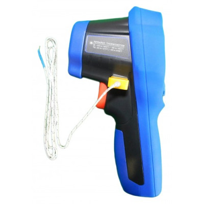 Пирометр  Flus IR-822 (-50...+1050°C, 30:1, EMS: 0,1-1) с термопарой К-тип (-50℃ до +1370℃)