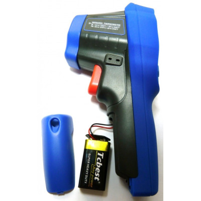Пирометр  Flus IR-822 (-50...+1050°C, 30:1, EMS: 0,1-1) с термопарой К-тип (-50℃ до +1370℃)