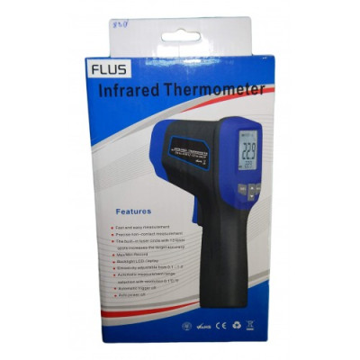Пирометр Flus IR-830 (-30...+1150 °C, DS - 30:1, EMS: 0,1-1)