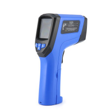 Пирометр FLUS IR-834 (-50...+1100 ºC, DS - 30:1, EMS: 0,1-1) с термопарой К-типа (-50℃ до +1370℃) 