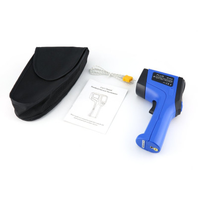 Пірометр FLUS IR-834 (-50...+1100 ºC, DS - 30:1, EMS: 0,1-1) з термопарою К-типу (-50℃ до +1370℃)