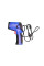 Пирометр Flus IR-862 U (-50...+1350 °C, 50:1, 0.1-1.00) ПО, Кейс