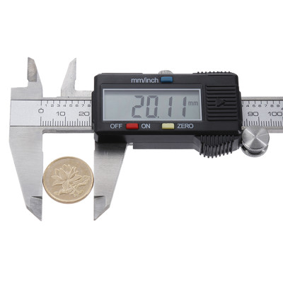 Штангенциркуль электронный Digital Caliper 150 (0-150мм/0,01) корпус-пластик, с бегунком 
