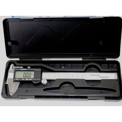 Штангенциркуль электронный Digital Caliper 150 (0-150мм/0,01) корпус-пластик, с бегунком 