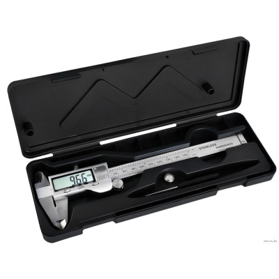 Штангенциркуль электронный Digital Caliper 150 (0-150мм/0,01) корпус-металл, с бегунком 