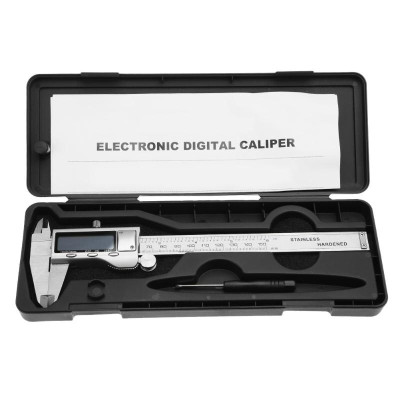 Штангенциркуль электронный Digital Caliper 150 (0-150мм/0,01) корпус-металл, с бегунком 