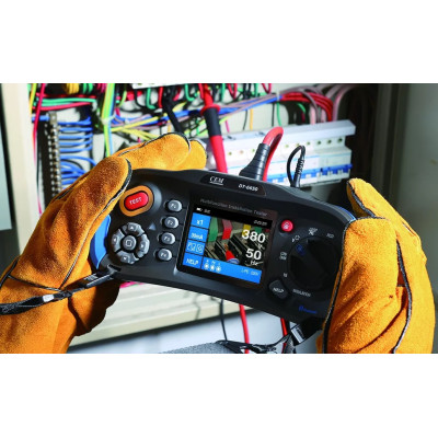 Мультифункциональный тестер электроустановок CEM DT-6650