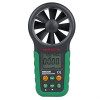 Анемометр Mastech MS6252B (0,20 - 40,00 м/с; 99990 м3/м) с USB-интерфейсом, гигрометром и термометром