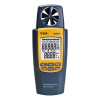 Анемометр SR8022 (0,4 - 20 м/с; 0 - 99999 m3/s) с функцией измерения температуры и расхода воздуха