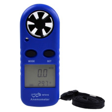 Цифровой анемометр с термометром Wintact WT816 (0,7 - 30 м/с, шаг - 0,1 м/с)