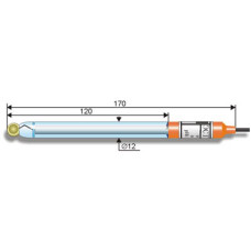 Промышленный твердоконтактный pH-электрод ЭСТ-0101