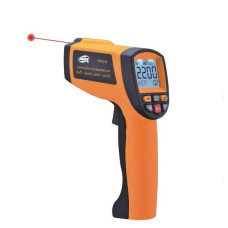 Пирометр Benetech GM2200 (+200...+2200 °C, DS - 80:1, EMS: 0.1-1) ПО, Кейс
