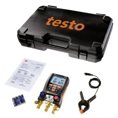 Цифровой манометрический коллектор testo 550 с Bluetooth интерфейсом
