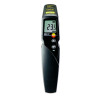 Пирометр testo 830-T2 (-30…+400 °C, ИК, с двухточечным лазерным целеуказателем, зонд температуры)