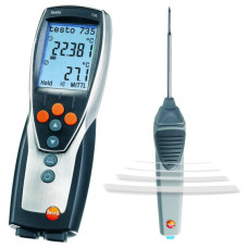 Цифровой универсальный термометр testo 735-2 (-200…+1 370 °C)