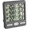 Термогігрометр цифровий TFA 30305410 "Klima-Monitor", 3 зовнішніх радіодатчики