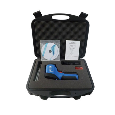 Пирометр Flus IR-861 U (-50...+1150 °C, 50:1, 0.1~1.00) ПО, Кейс