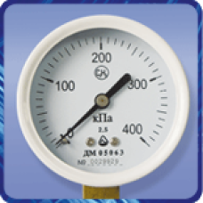 Манометр ДМ 05 063 для ацетилена (0...250кгс/м²) 2,5 М12х1,5