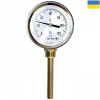 Термометр биметаллический ТБ 100-160 (0+120°С) с радиальным штуцером