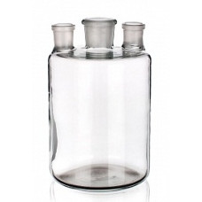 2030/15000 ml Бутыль Вульфа с тремя горловинами без крана SIMAX, Чехия