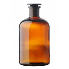 2002/H/2000 ml Бутыль для реактивов c пришлиф. пробкой (узк. горло, темн. стекло) SIMAX, Чехия