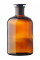 2002/H/100 ml Бутыль для реактивов c пришлиф. пробкой (узк. горло, темн. стекло) SIMAX, Чехия