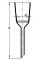34S/S1-150 mm Воронка фильтрующая Шотта SIMAX, Чехия