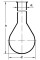 51/500 ml Колба Кьелдаля SIMAX, Чехия