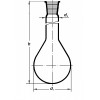 8007/250 ml Колба Кьелдаля со шлифом SIMAX, Чехия