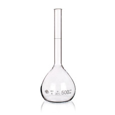 1502/A/2000 ml Колба мерная 1-го (А) класса без пробки SIMAX, Чехия