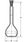 1503/BPN/5 ml Колба мерная 2-го (В) класса с пластиковой пробкой SIMAX, Чехия