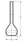 1502/B/10 ml Колба мерная 2-го (B) класса без пробки SIMAX, Чехия