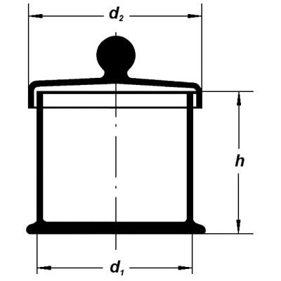 2708/100 mm Контейнер для образцов с крышкой и ручкой SIMAX, Чехия