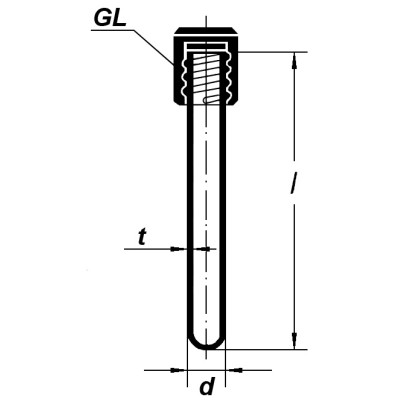 3830/16х160 mm Пробирка с пластиковой крышкой SIMAX, Чехия