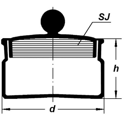 2602/25x30 mm Стаканчик для взвешивания Бюкса SIMAX, Чехия