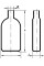 70/450 ml Флакон культуральный с центральной горловиной SIMAX, Чехия