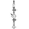Прибор для определения жира V-150 мл, пор. 100мкм, ГФ 5.184.101