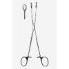 Щипцы кишечные окончатые для взрослых, 240 мм (Щ-13-1)