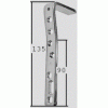 Пластина угловая 95°, 16х5, с самокомпрессирующими отверстиями (ПУ-4151)